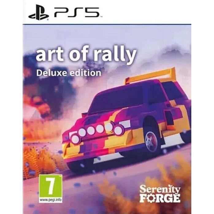 Jeu de course Art Of Rally Deluxe Edition PS5 En boîte Absolute Drift Cdiscount Jeux vidéo