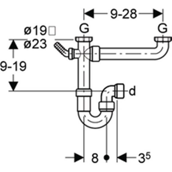 Geberit Siphon Evier 2 Cuves Prise Mal 152 724 11 1 Achat Vente Siphon De Lavabo Geberit Siphon Evier 2 Cuv Cdiscount