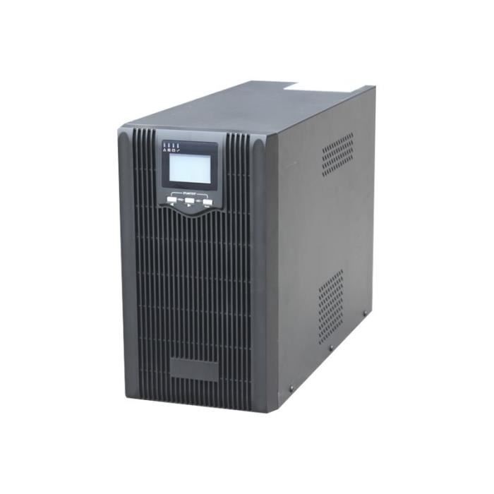 Gembird EG-UPS-PS3000-01 Onduleur CA 220 V 2400 Watt 3000 VA 9 Ah USB connecteurs de sortie : 4 noir