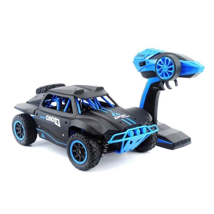 Glam Bleu Rc Voiture 1 18 Court Camion 4wd 25 Km H Derive A Grande Vitesse Telecommande Voiture Radio Controlee Machine Achat Vente Espion Cdiscount