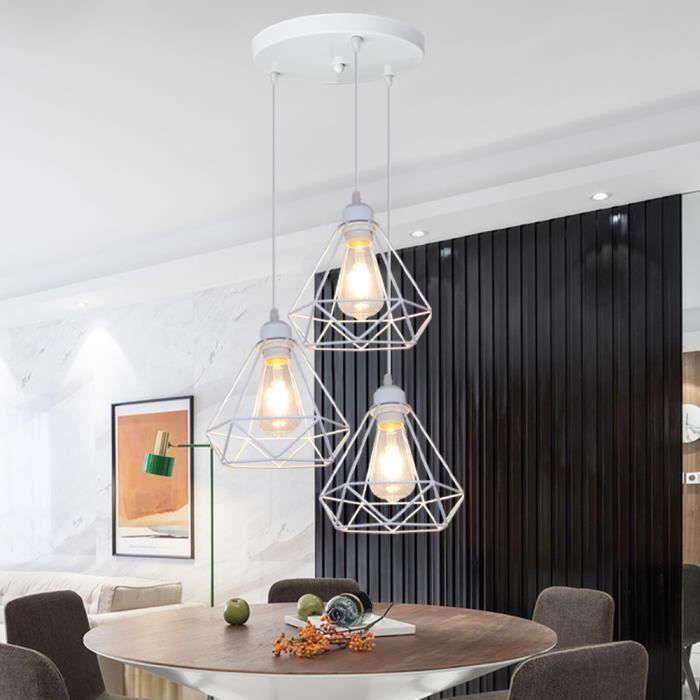 Suspension En Fer Forgé Blanc – Style Classique – Urso Store – Fait En Italie