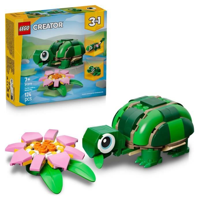 LEGO Creator La Tortue et la Fleur de Nénuphar 31377 - vue 6
