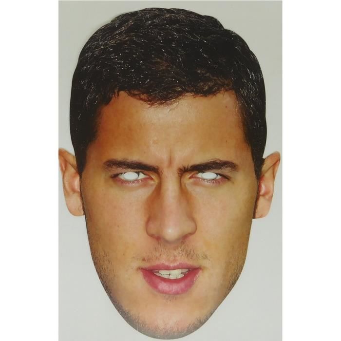 Masque en carton Eden Hazard Chelsea FC Foot Deguisement Anniversaire 998 Cdiscount Jeux Jouets