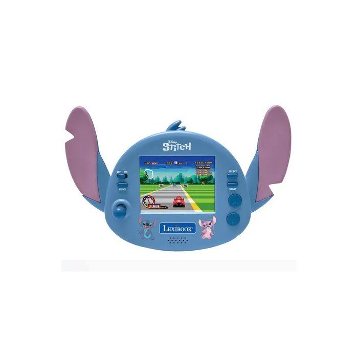Disney Stitch Cyber Arcade Motion ® Console Portable avec contrôle gestuel écran LCD couleur 2.8'' et 50 jeux inclus dont 10 de ’univers Disney Sti