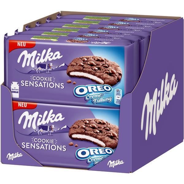 12x Milka Cookie Sensations Oreo Cream 156g Cdiscount Au Quotidien