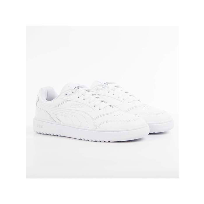 Baskets En Cuir Blanc Pour Homme White Cdiscount Chaussures