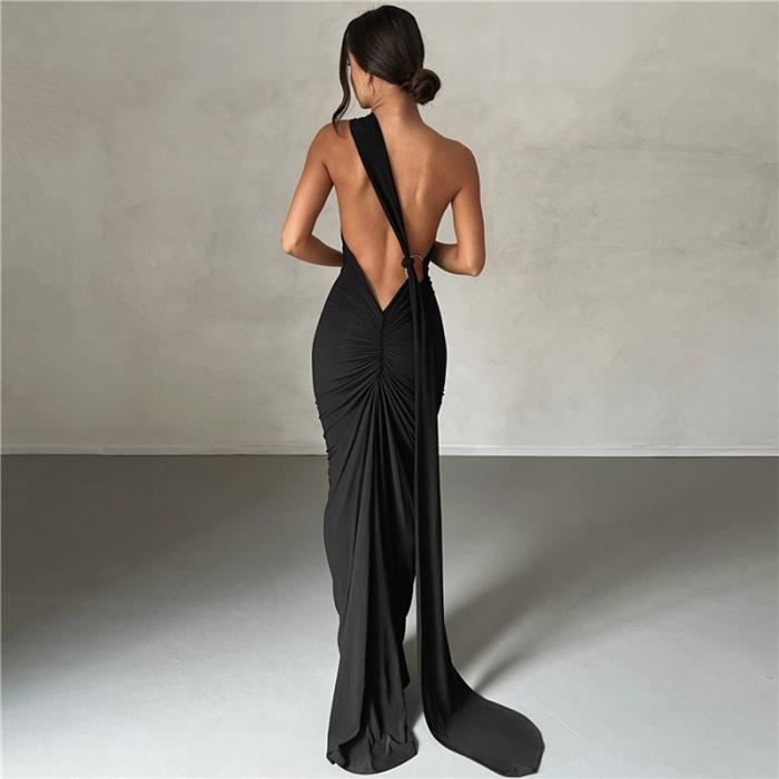 Chichac - Robe Sexy Sans Manches à Col Montant