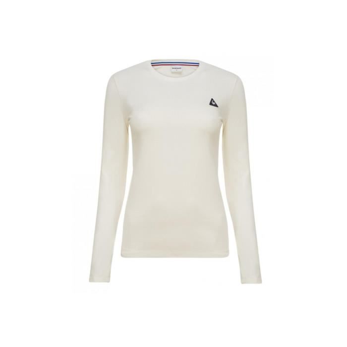 tee shirt coq sportif femme jaune