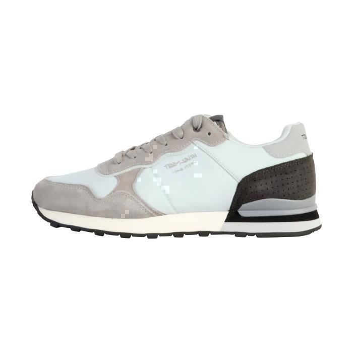 Teddy smith Basket Basse à Lacets Teddy Smith - Gris - Homme - Textile