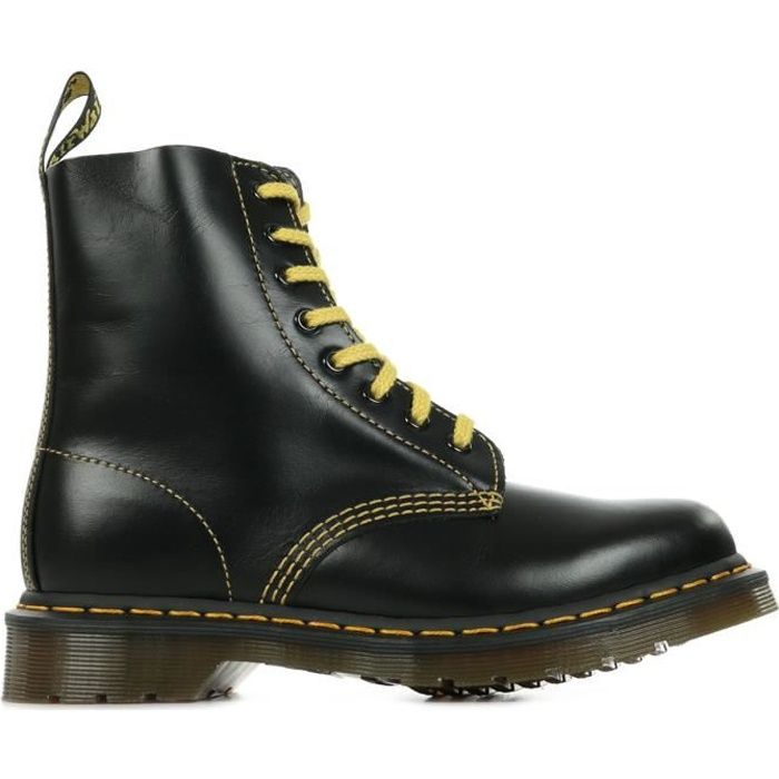 Boots Dr Martens 1460 Pascal Noir Cdiscount Chaussures