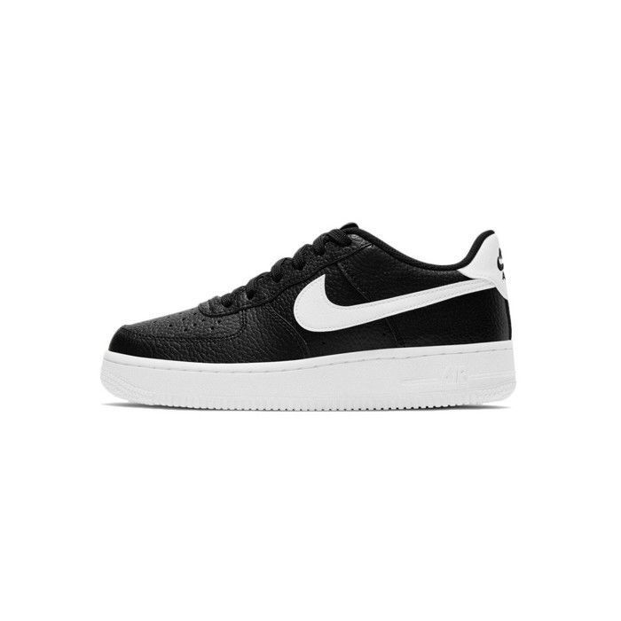 Basket Nike AIR FORCE 1 Junior Noir Cdiscount Chaussures