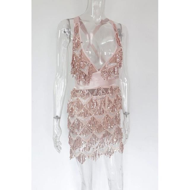 Robe rose gold anniversaire shop