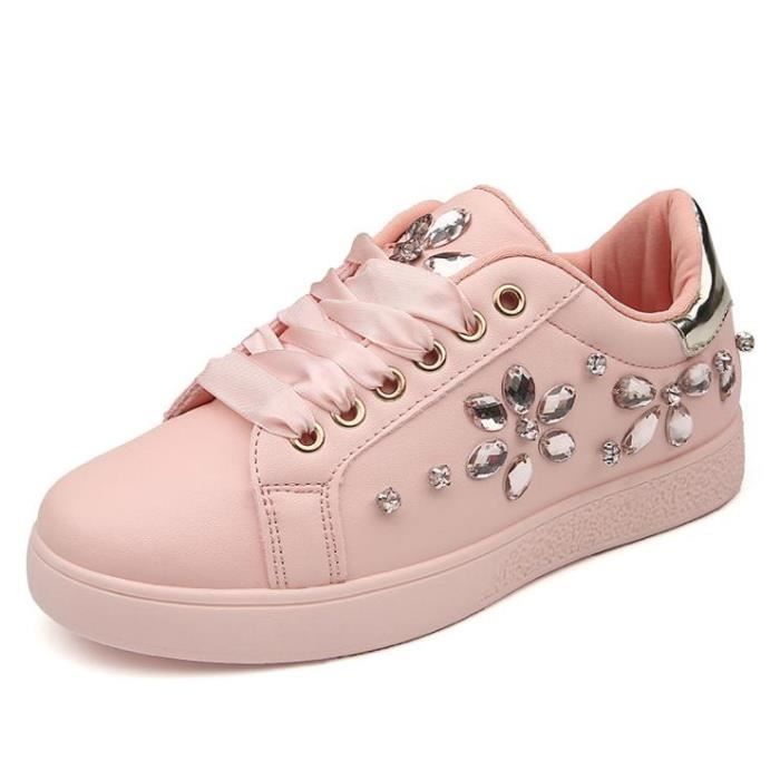 Rosalie Baskets Legeres Avec Details Strass