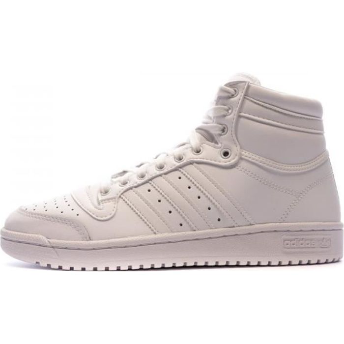 Baskets Blanches Homme Adidas Top Ten Blanc - Cdiscount Chaussures