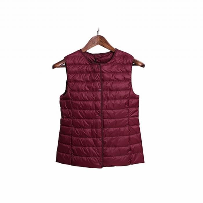 Doudoune sans manche outlet femme legere