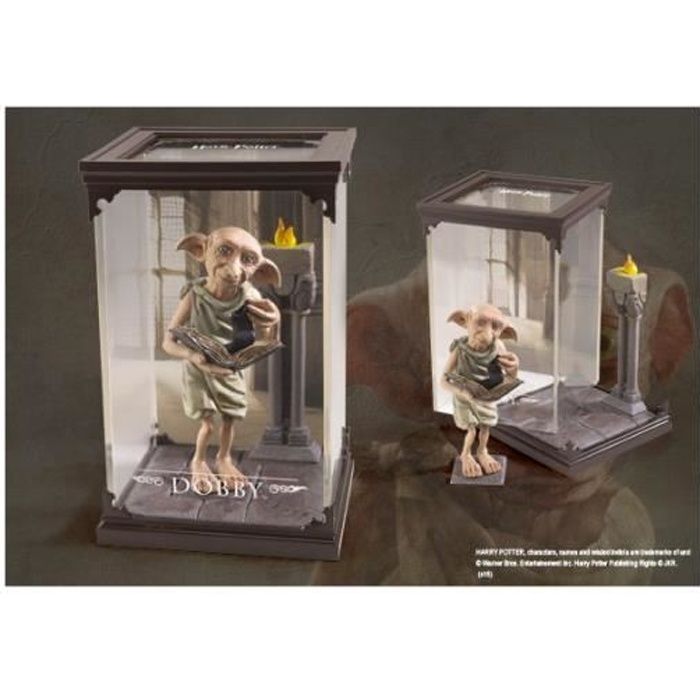 Figurine - NOBLE COLLECTION - Dobby Magical Creature N°2 - Licence Harry Potter - 10 8 x 18 4 cm - Elfe de maison Figurine - NOBLE COLLECTION - Dobby Magical Creature N°2 - Licence Harry Potter - 10 8 x 18 4 cm - Elfe de maison