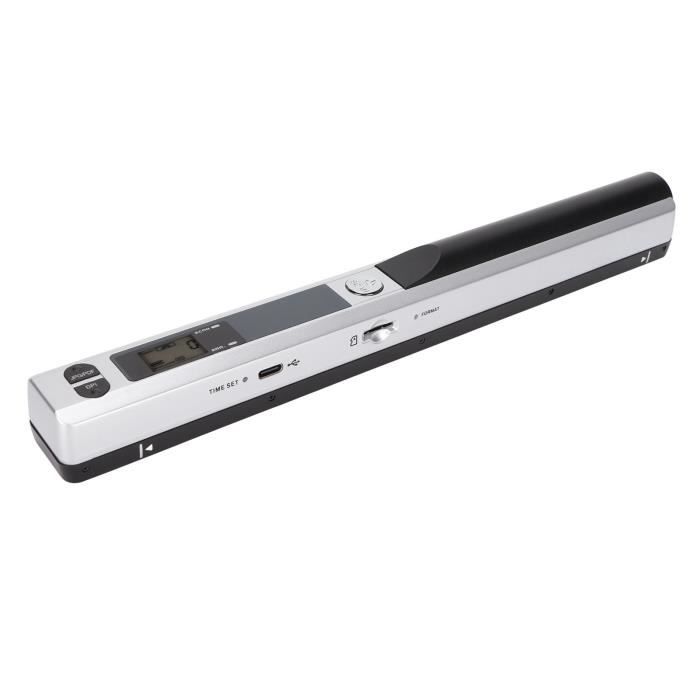 Omabeta Scanner portable Scanner portatif A4, 300, 600, 900DPI