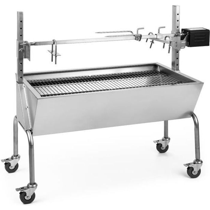 ONECONCEPT Sauenland rotissoire &agrave; charbon pour cochon grill&eacute; et m&eacute;choui