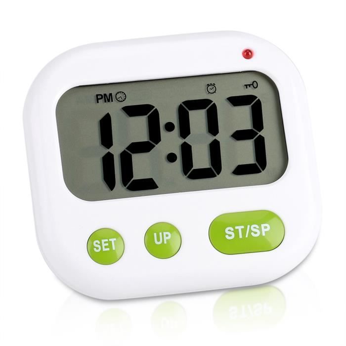 Chronomètre Numérique Sport - Précision 1/1000s, Idéal Arbitres, Profs EPS