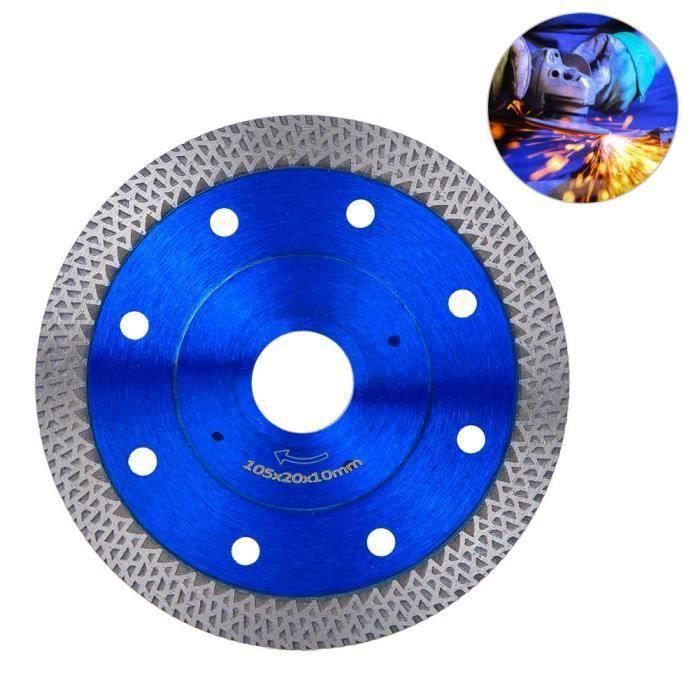 Lame De Scie Diamant 110mm Pour Rainurage - Épaisseur 8mm - Pour Pierre, Béton, Coupe à Sec - Frittée - 5