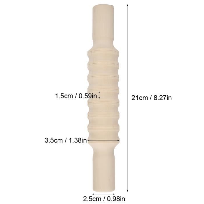 Lot De 5 Paires De Guides Pour Rouleau à Pâtisserie - Épaisseurs 2, 3, 4, 5, 6 Mm, Pour Argile Polymère Et Pâte