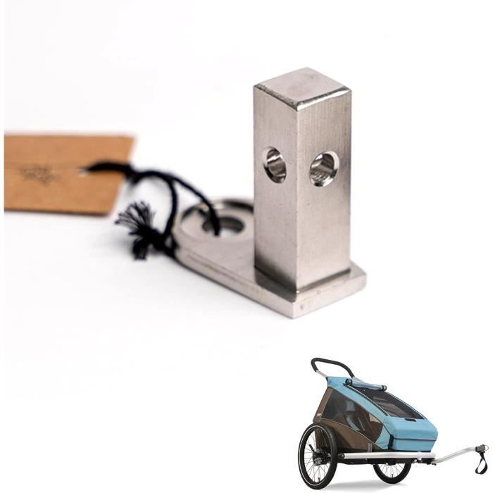 Adaptateur D'essieu Traversant Aluminium Pour Remorque Vélo – Modèle 160