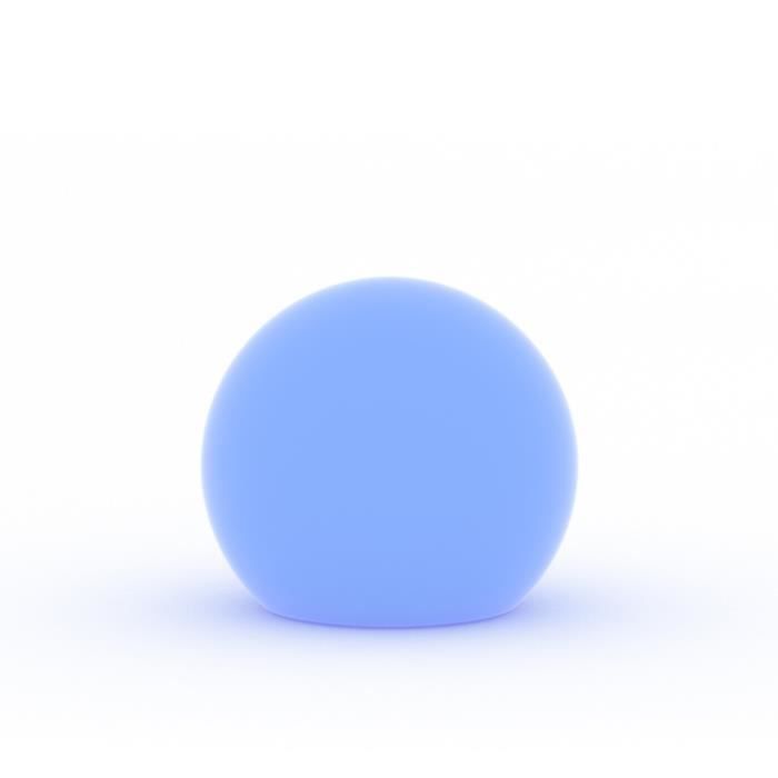 Lampe de Jardin TEKNOPLAST - Ø 50 CM - Sphère Bleue - Electrique ...