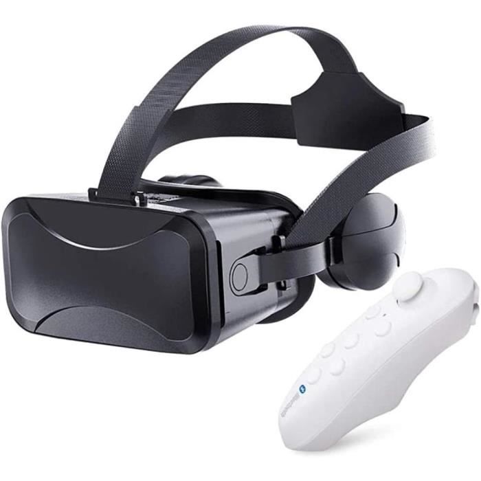 Vr Box Vr Lunettes Virual Casque Virtual Reality Casque De Realite Virtuelle Avec Lunettes 3D Pour Telephone Mobile Cdiscount