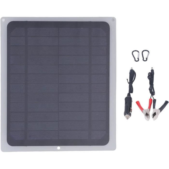 Panneau Solaire 12W Magnétique Pour Caméras De Sécurité - Compatible Pro 3/4/Ultra 2/Go 2, étanche IP65