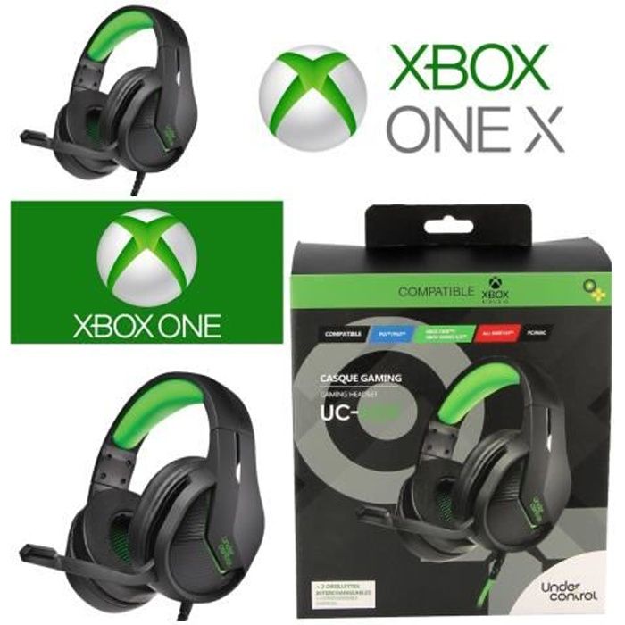 Casque Gaming - Spirit of Gamer - Pro Spirit - Xbox One - St&eacute;r&eacute;o - Oreillettes interchangeables
