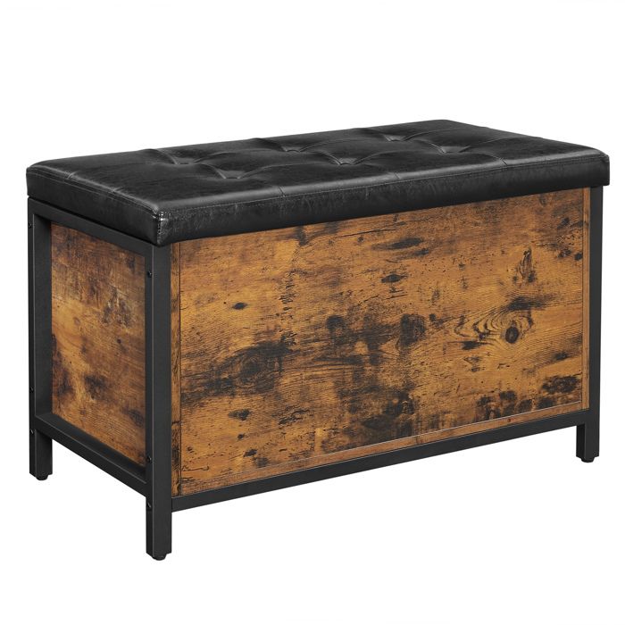 Banc De Rangement Pliable - Hocker, Repose-pieds, Multi-usage Salon/chambre