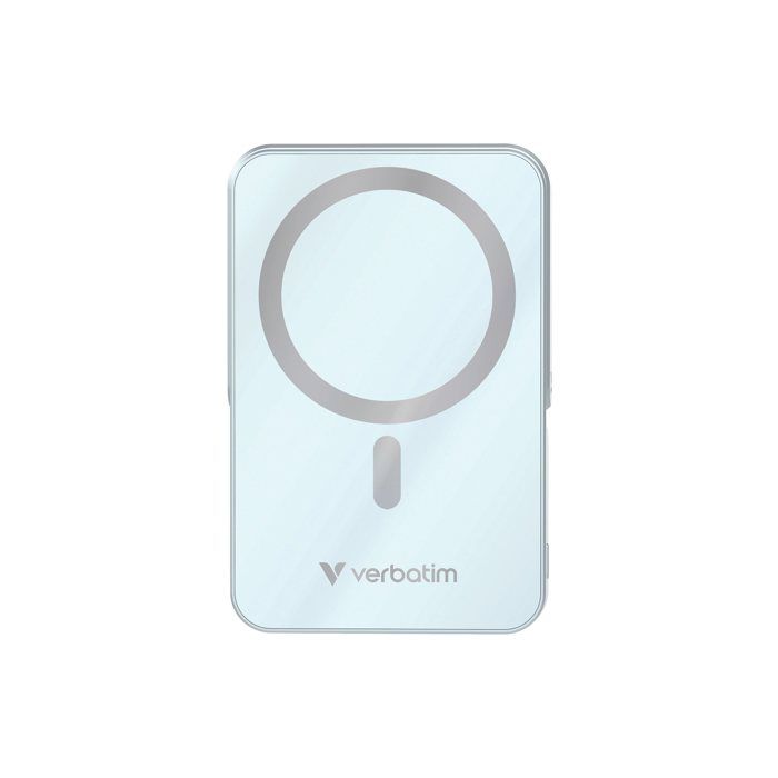Batterie Externe - VERBATIM - Charge n Go - 10 000 mAh - MagSafe - Charge Rapide 15 W