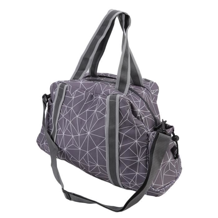 Sac De Yoga Gonex En Toile Avec Rangement Rapide Tapis - 51x36cm, Poches Multiples, Pour Sport, Voyage, Shopping - 10