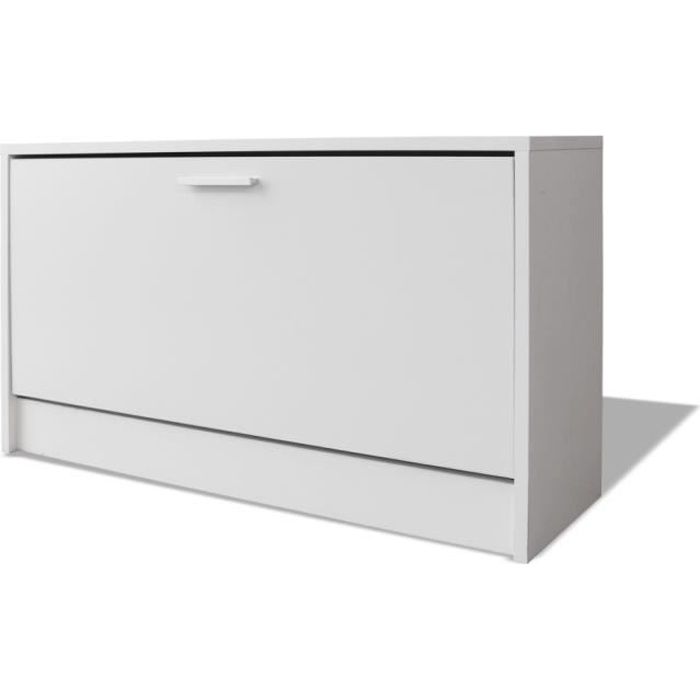 Vidaxl Banc A Chaussures 80 X 24 45 Cm Blanc Achat Vente Meuble A Chaussures Vidaxl Banc A Chaussures 80 X Cdiscount