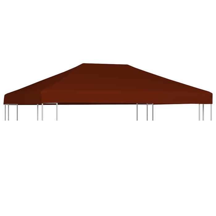 vidaXL Toile supérieure de gazebo 310 gm² 3x4 cuite
