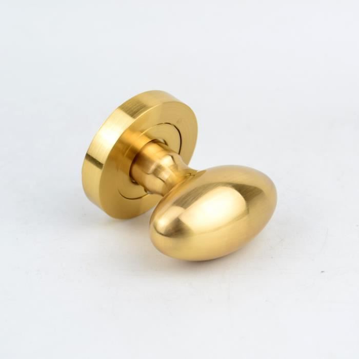 POIGNEE DE PORTE,Gold--Poignée de porte ovale en forme'œuf, très belle ...