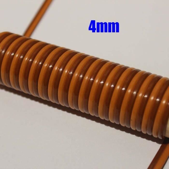 Demi-tube Plastique Rotin 6 Mm Couleur Marron - Vigne Synthétique Pour Tissage - Ukraine