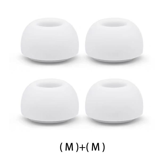10 Embouts (dômes) En Silicone Pour Appareils Auditifs - Taille M - Conforme Aux écouteurs, Réducteur De Bruit, Léger Et Confortable