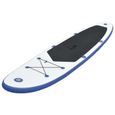 2132ETE® Stand Up Paddle Planche à rame gonflable Moderne - Planches Paddle Gonflable Bleu et blanc-1
