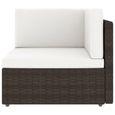 🐳4060 Canapé d'angle sectionnel Style Contemporain scandinave moderne-canapé de relaxation- Canapé de Salon Sofa Confortable-  Rési-1
