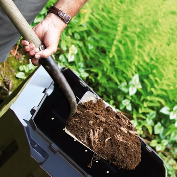 mélangeur de compost avec perceuse mélangeur compost malaxeur compost Brass' compost