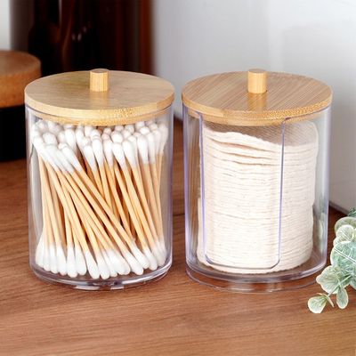 COMMODE CLAIRE BOÎTE Rangement Pour Coton-tige Cotons-tiges EUR 10,55