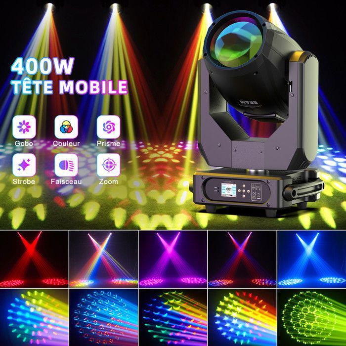 Jeu De Lumière DJ 200W Bee Eye Beam Light-E3 - Ouvert Mais Jamais Utilisé