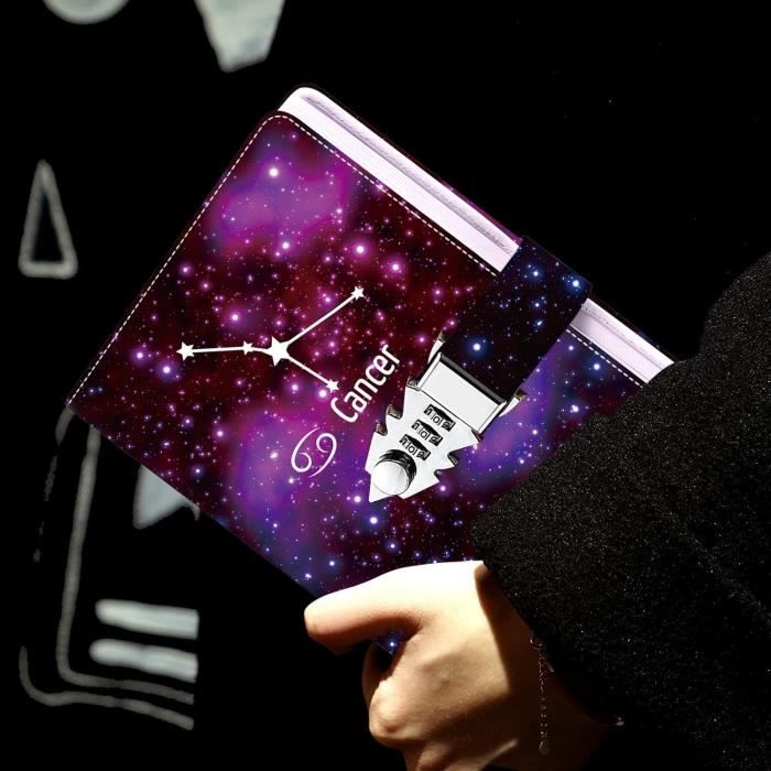 Cadeau Fille Anniversaire Journal Intime FENYW Avec Cadenas - 80 Pages Code Secret Pour Filles Carnet Serrure Fille 80 Pages
