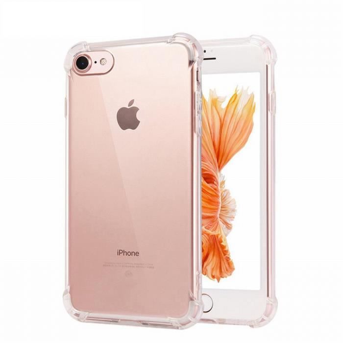 Pack De 3 Coques + Verre Trempé 5D Pour IPhone 7/8/X/XS – Protection 9H, Anti-traces