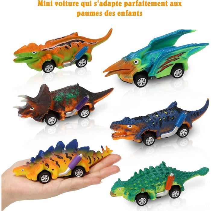Voiture Dinosaure Jouet, Jouet Dinosaure 6 Packs Voiture de Dinosaure pour  Cadeau Enfants Fille Garçon 3,4,5,6 Ans Voiture Jouet - Cdiscount Jeux -  Jouets