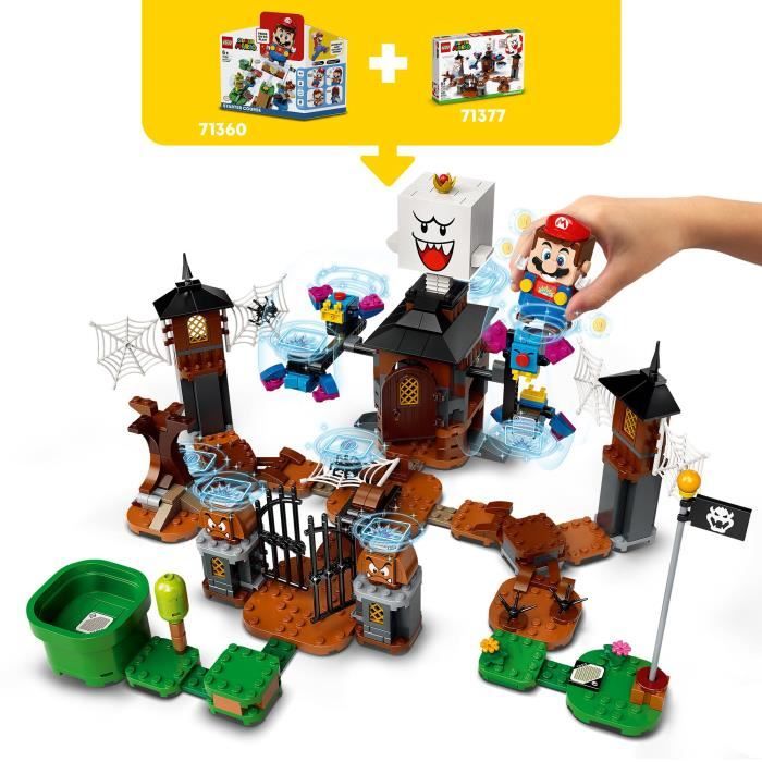 Jeu de construction - LEGO - Super Mario 71377 - Le jardin hanté du Roi Boo  - Cdiscount Jeux - Jouets