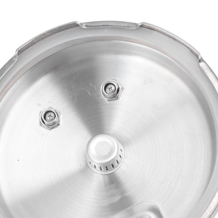 Autocuiseur 3L Double Fond Alliage Aluminium - Facile à Ouvrir Fermer Pour Cuisinière à Gaz