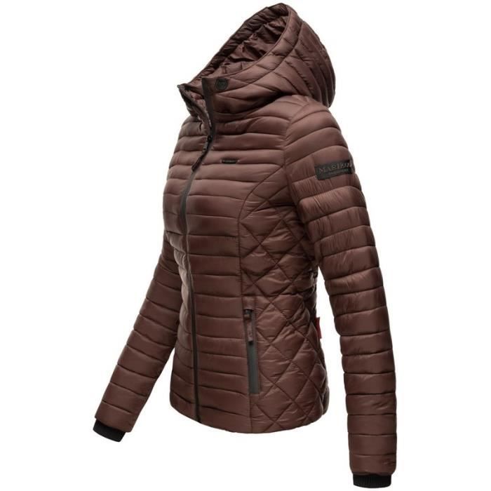 Doudoune femme couleur chocolat online