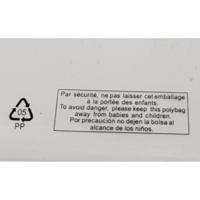 Direct Emballages - , Sachet pp fermeture adhésive repositionnable Pp